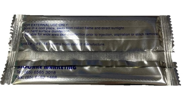 Biocare Alcohol Wipes (Individual pack)