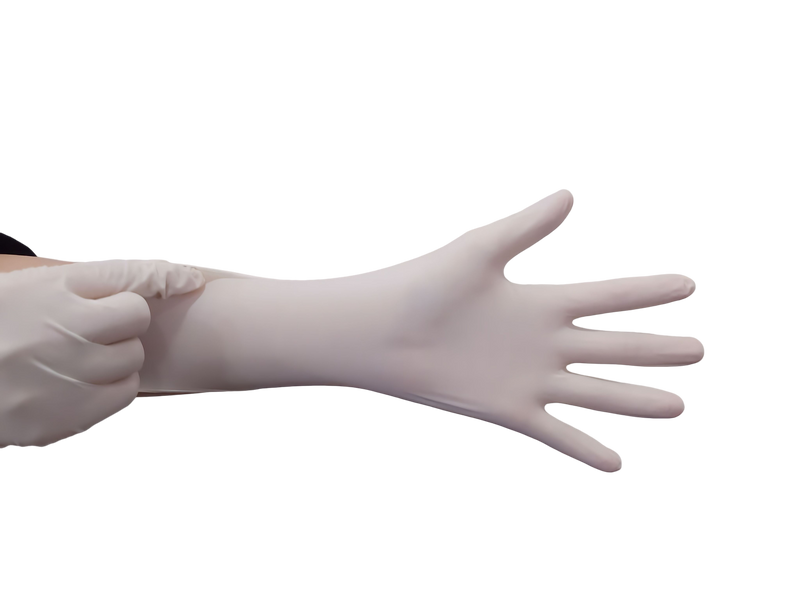 Non-Sterile Latex Exam Gloves, Powdered-Free, X-Small